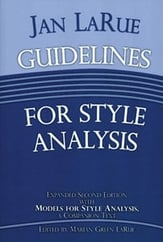 Guidelines for Style Analysis book cover
